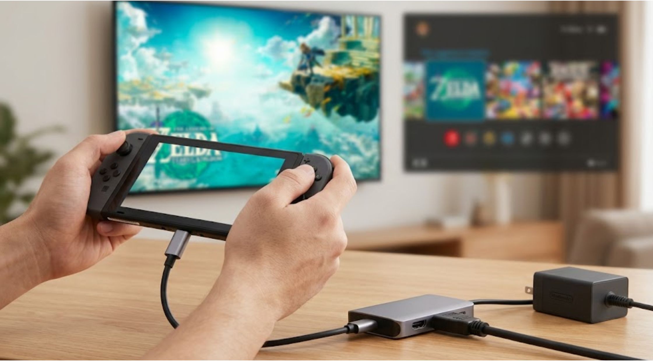 How to Connect a Nintendo Switch to a TV Without a Dock