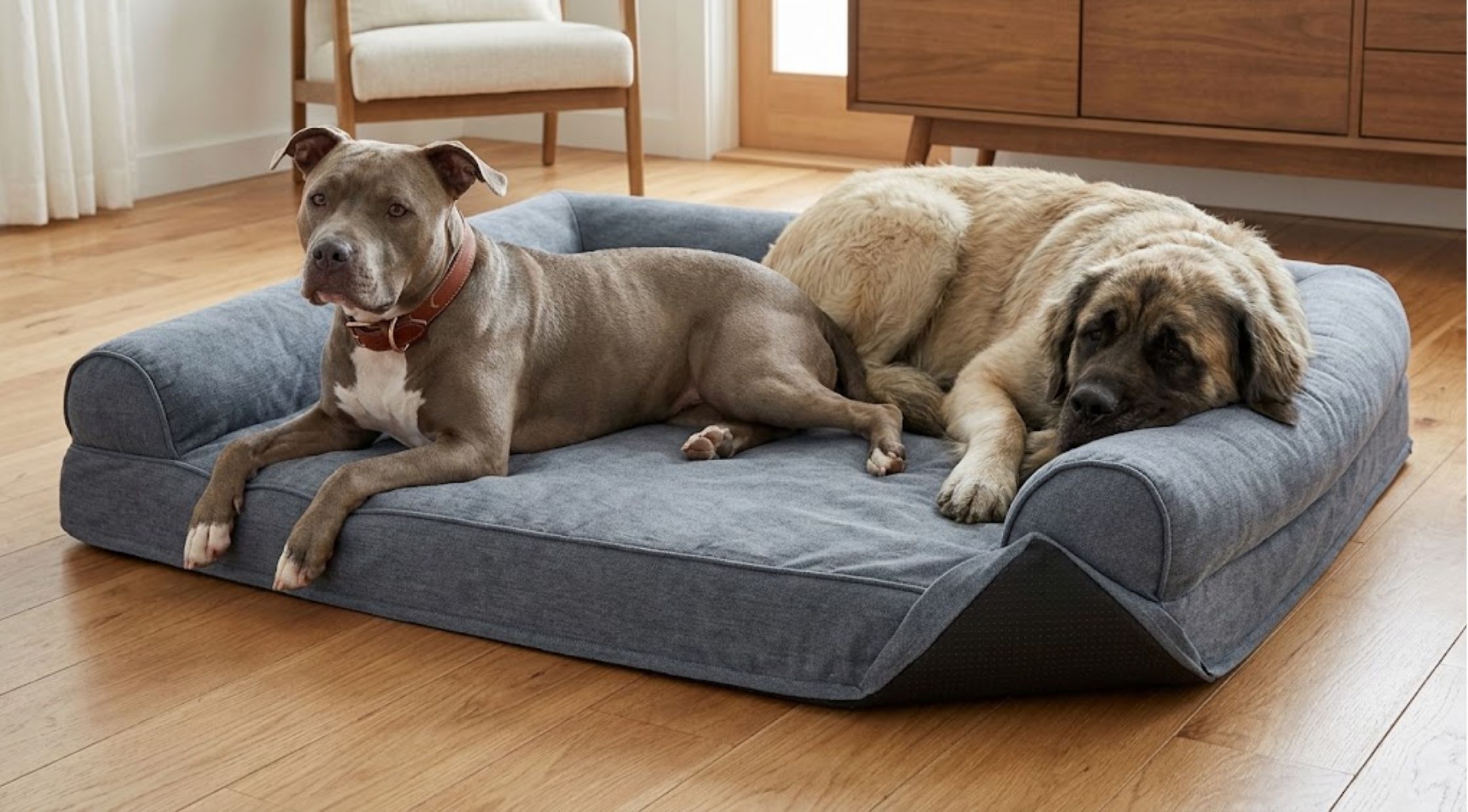 How to Choose the Best Dog Beds for Large Breeds & Pitbulls