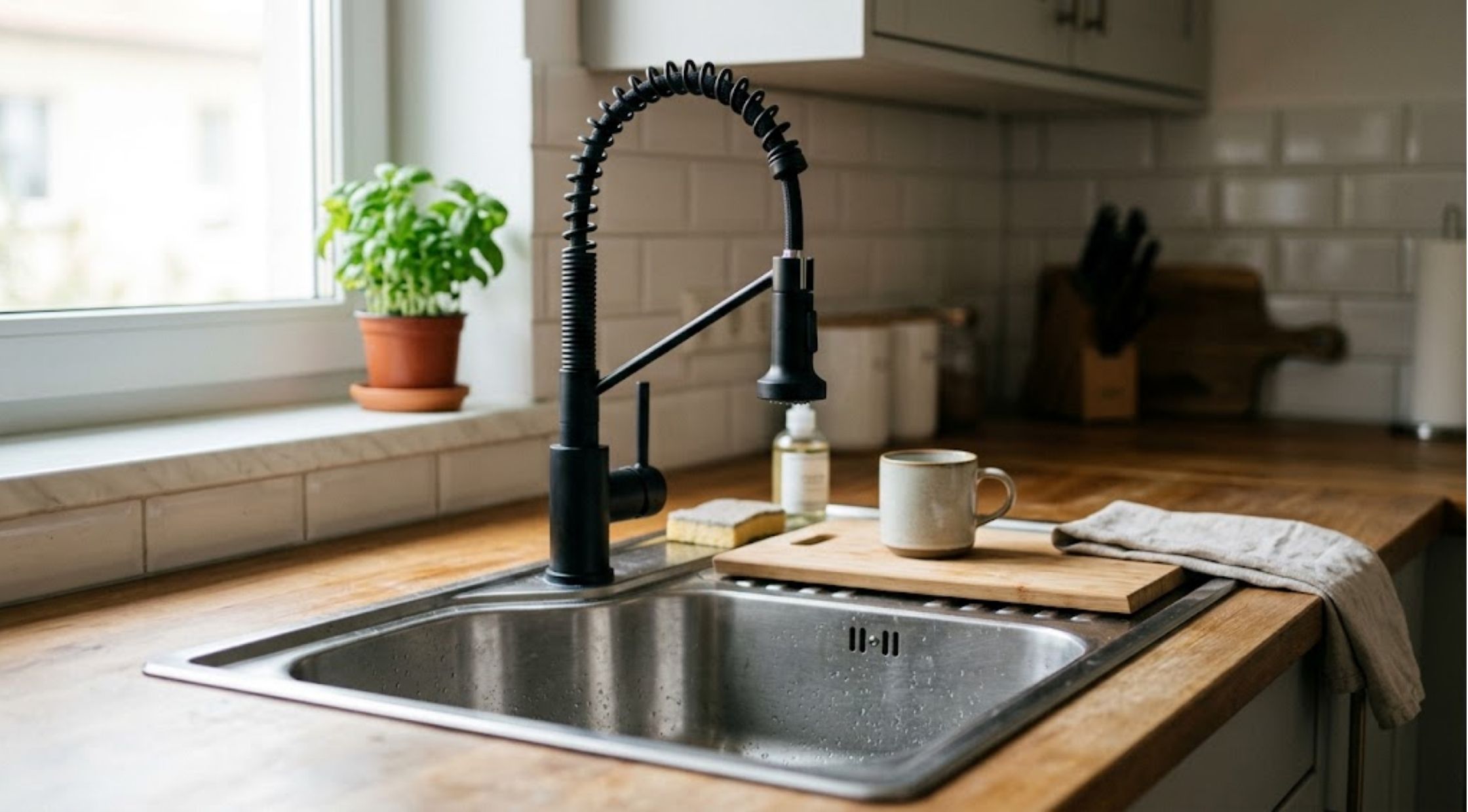 How to Choose a Kitchen Sink With Faucet & Lefton Faucets