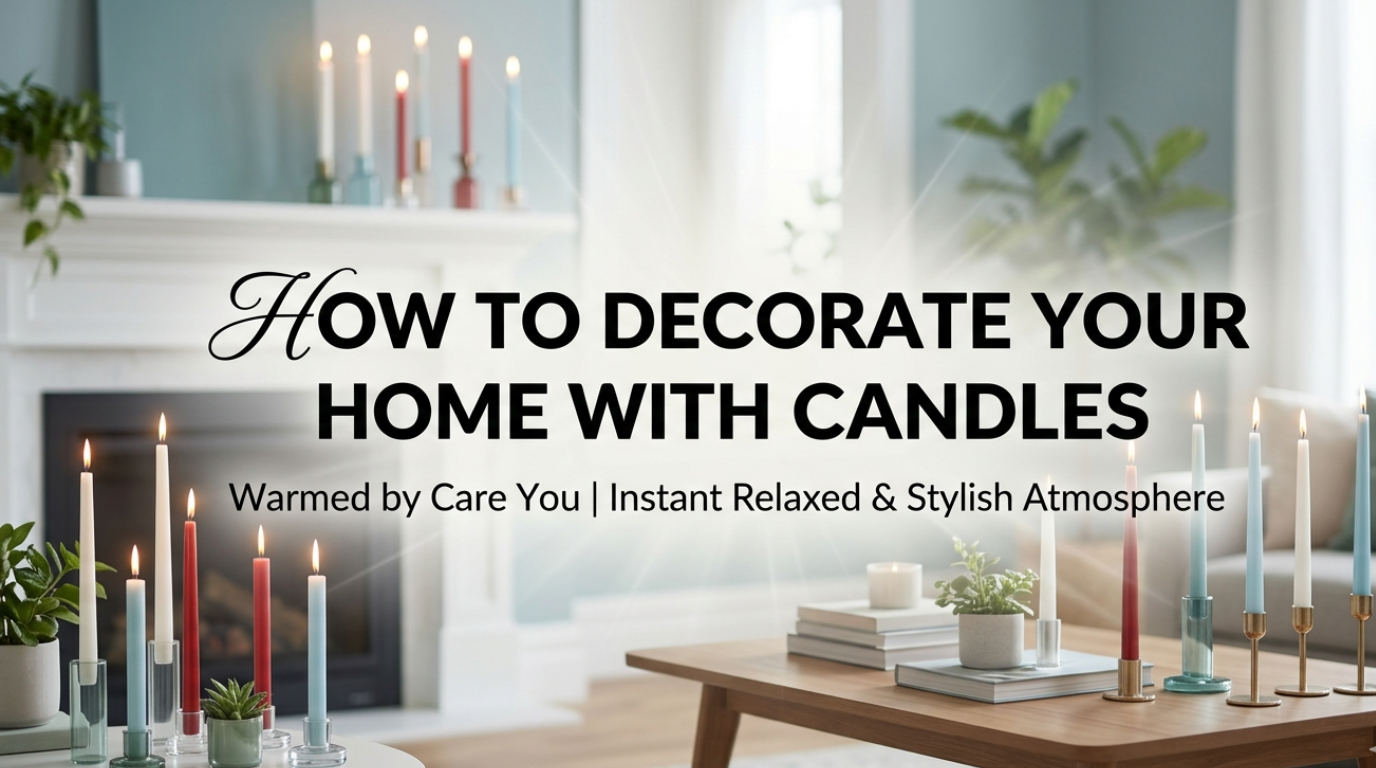 How to Decorate Your Home With Candles